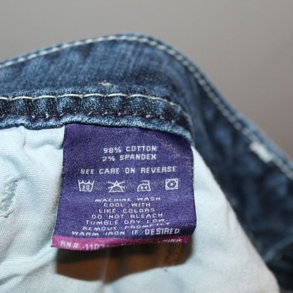 Vigoss Premium Embellished Studded Jeans HW6693 - Picture 7 of 7